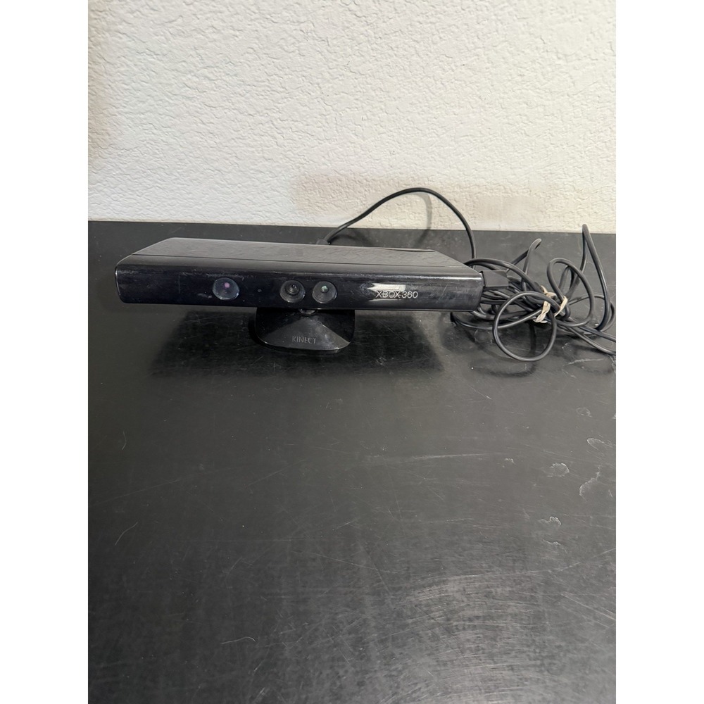 Microsoft‎ Xbox 360 Kinect Connect Black Sensor Bar 1414 W/ USB Extension